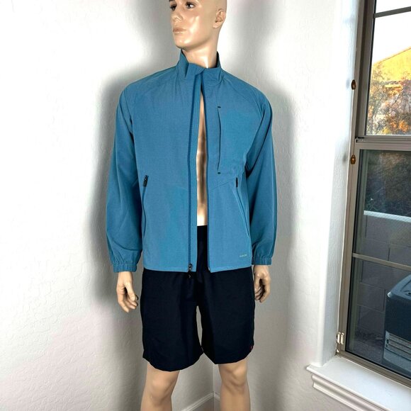 Tommy Bahama Cayman Fairway On Par Golf Jacket Size M in Blue $168 Sample - Picture 2 of 15